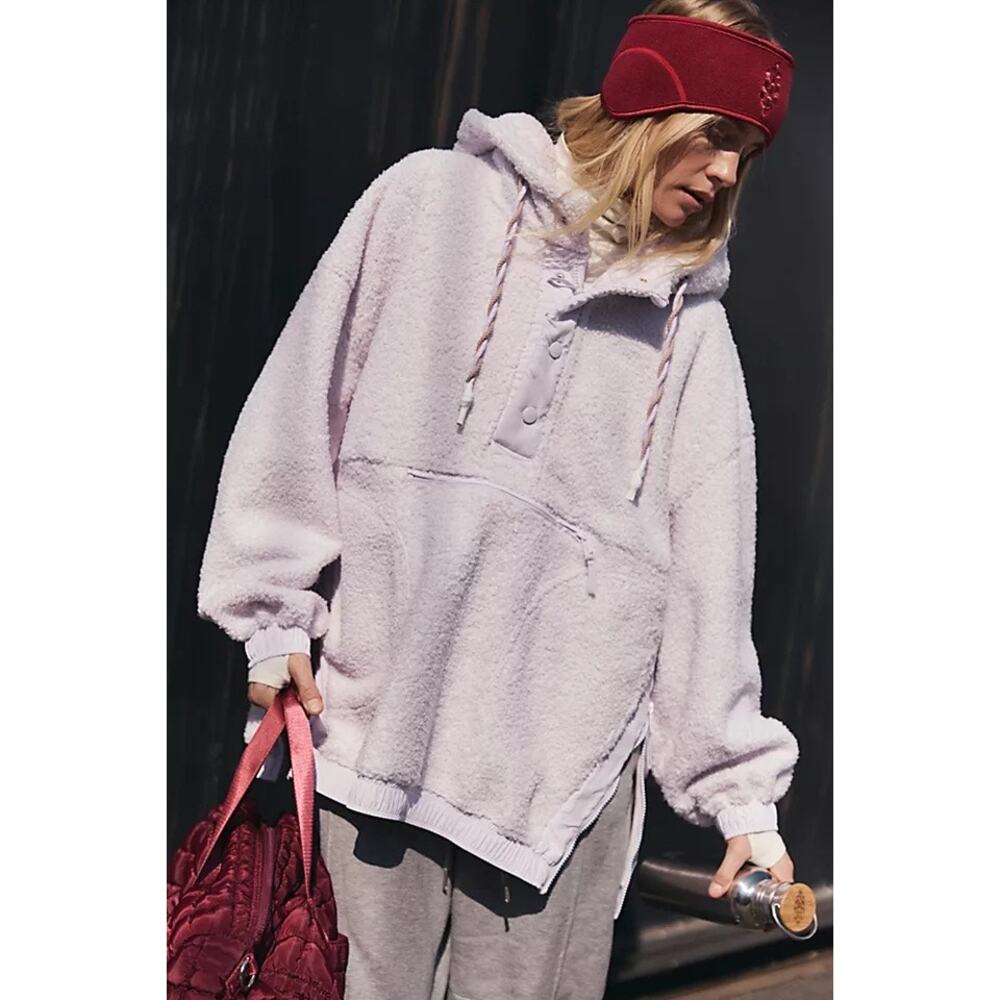 Free People Fuzzy Was She Fleece
